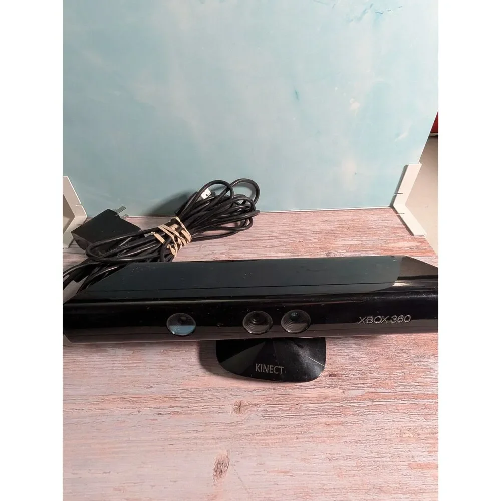 Microsoft Xbox 360 Kinect Sensor Bar + PC USB Power Adapter Kit
